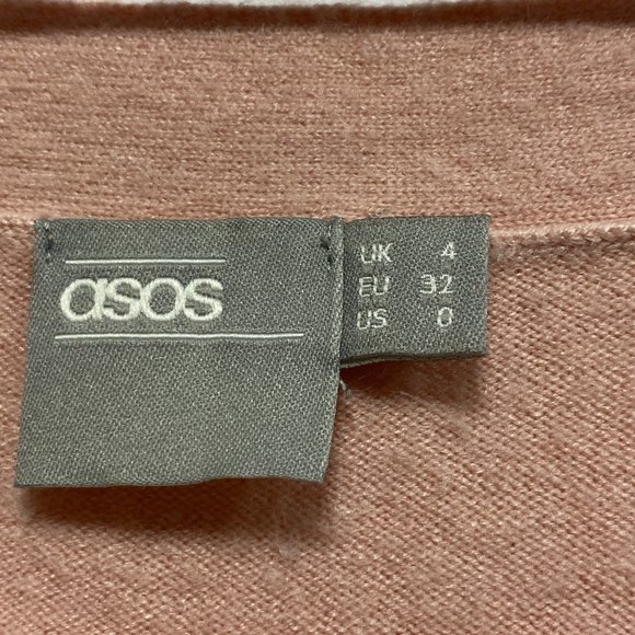 ASOS Dusty Pink Cardigan - Picture 3 of 4